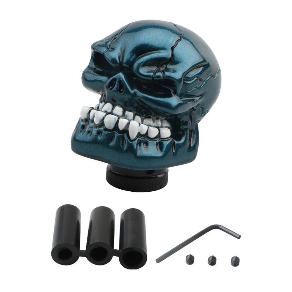 Innovative Car Gear Shift Knob with Skull Design Easy Installation Tool