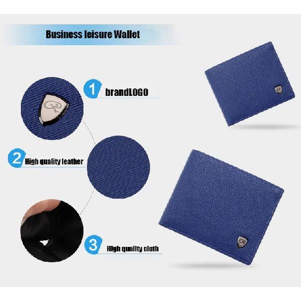 Nuovi Portafogli da Uomo Moda Fresco Fishon Portafoglio di Design Portafoglio Multispazio per Carte Portafoglio da Uomo in Pelle Portafoglio da Uomo Carteira Billetera