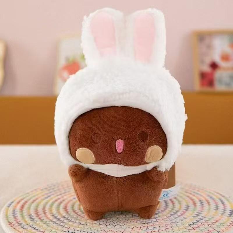 20cm Panda Bubu En Yier Pluche Speelgoed Crossdressing Pop Cartoon Panda Bubu En Dudu Diverse Stijlen Dragen Een Hoed Pluche Speelgoed