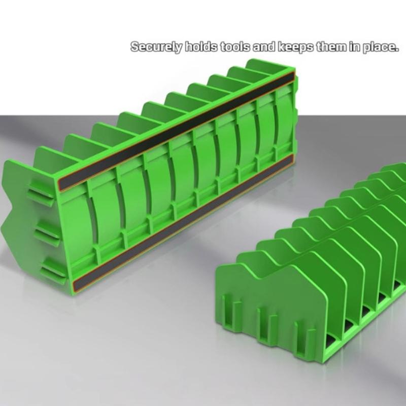 10 Slots Plier Organizer Rack Pliers Holder Wrench Cutter Hammer Storage Organizer Toolbox for Easy Tool Management