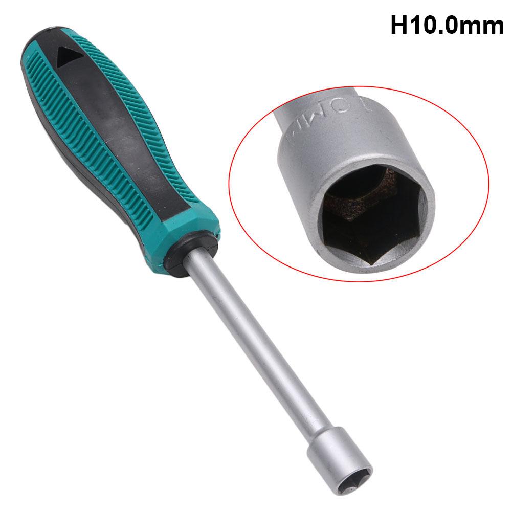 3mm-14mm Metal Socket Driver Wrench Screwdriver Hex Nut Key Nutdriver Hand Tools Home Furniture Repair Accessories
