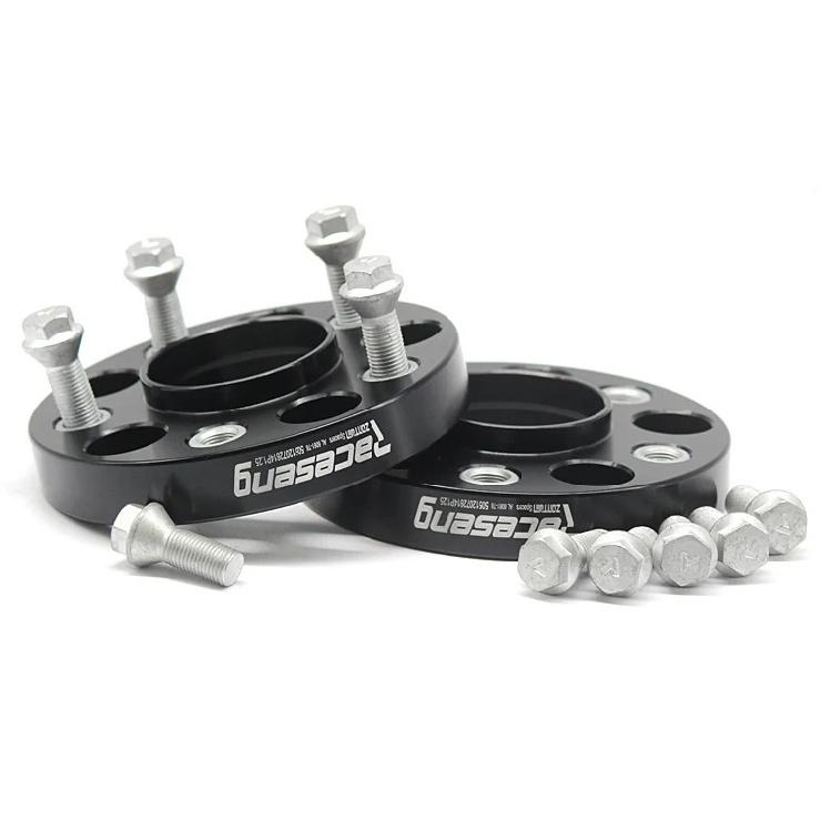 2Pieces 25/30/35mm 5x108 65.1mm Wheel Spacer Adapters 5 lugs suit for Volvo Peugeot Universal Car M12x1.5 12x1.25 14x1.5