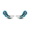 2025 New 925 Sterling copper Hoop Earrings Flowers Zircon Drop Earrings Stud For Woman Fine Birthday Wedding Party Zircon Gifts