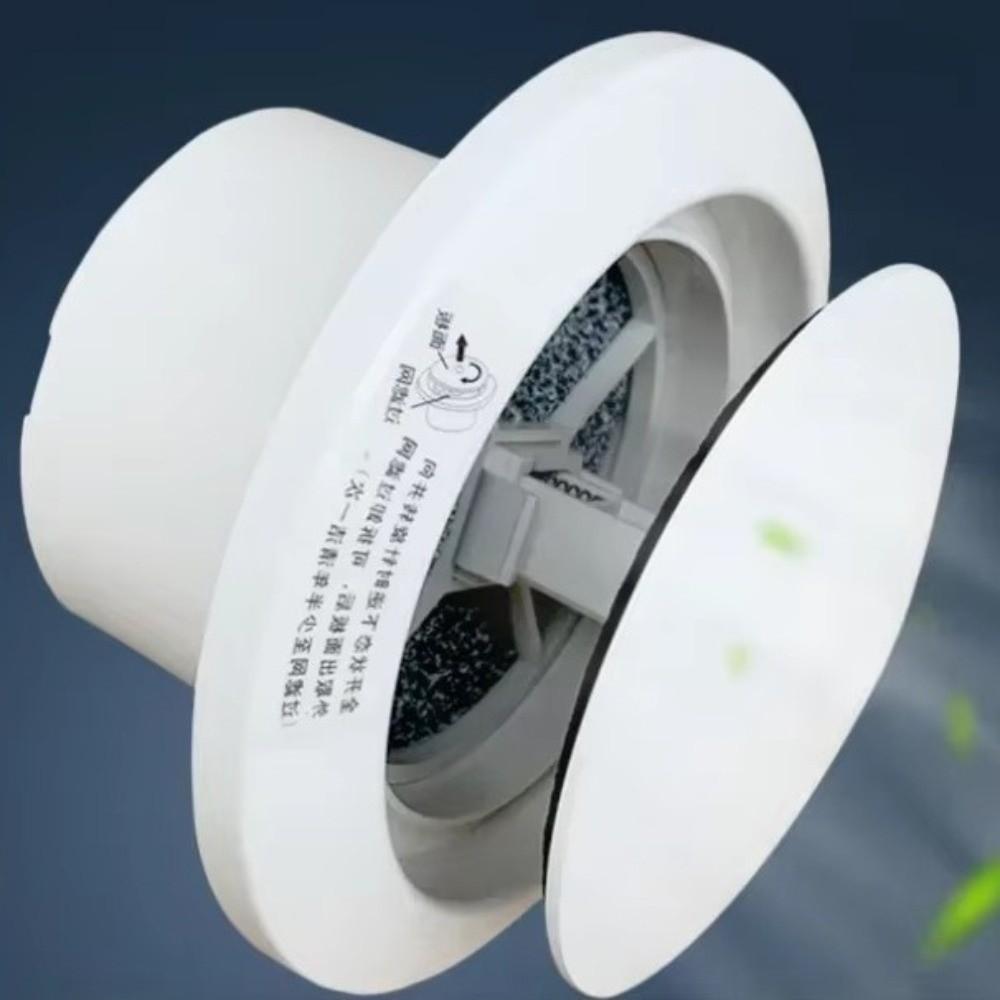 Round Shape Press Type Air Vent Plastic Air Ventilation Cover Bathroom Ventilation