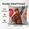 Classic Cartoon Alf Cushion Cover Soft & Easy-Wash Pillow Case – Versatile For Couch, Bed, Travel And Office