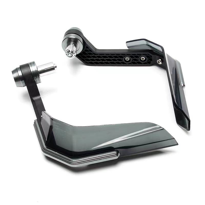 Windproof Universal 7/8" Handlebar Protectors for Motorcycle Scooter Mountain E-Bike Brake Lever Guard with Aluminum Stiffener