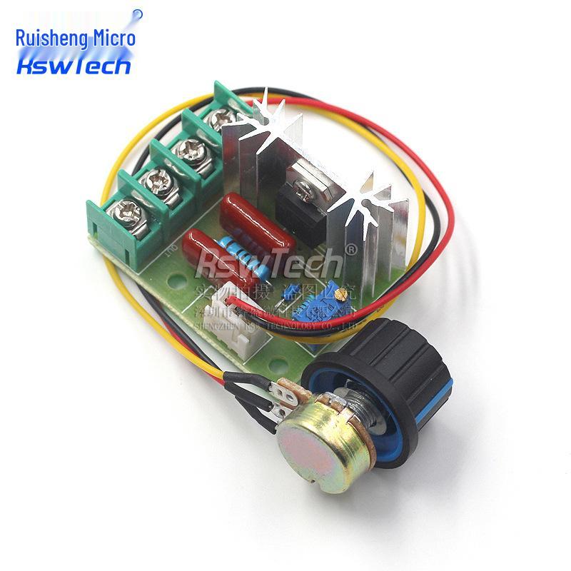 2000W SCR Motor Speed Controller, 220V High-Power Voltage Regulator, Dimmer & Temperature Control Module