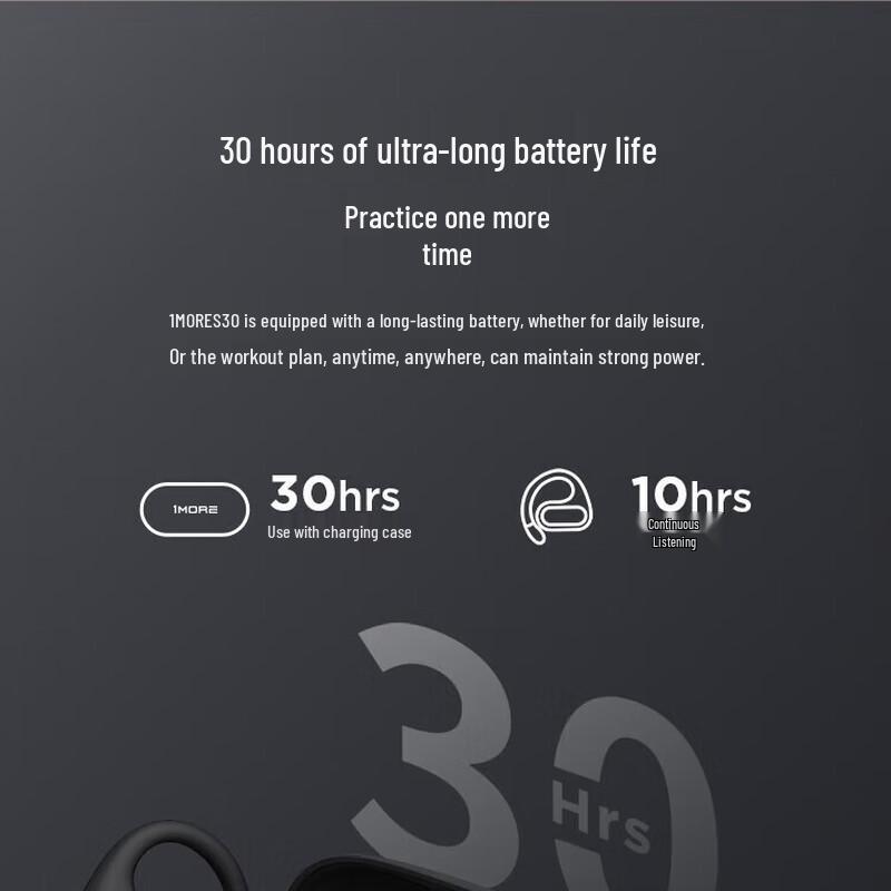 1MORE S30 Open-Ear Sport Bluetooth Earphones