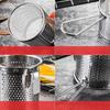 304 Stainless Steel Hot Pot Strainer Boiling Pig Vermicelli Brain Strainer with Sieve Hook Scooping and Boiling Noodles Funnel6