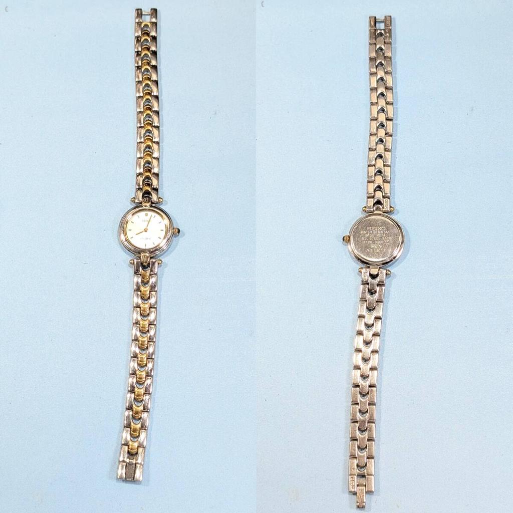 SEIKO Excelline Battery Working Ladies' Watch, Replaced, Condition, O-23