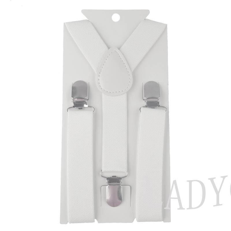 Soild Color Children Belt Baby Boys Girls Suspenders Clip-on Y-Back Braces Elastic Kids Adjustable suspenders suspenders