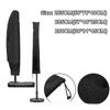 280/265/205Cm Large Parasol Cover Banana Umbrella Cantilever Garden Patio Shield Waterproof Outdoor