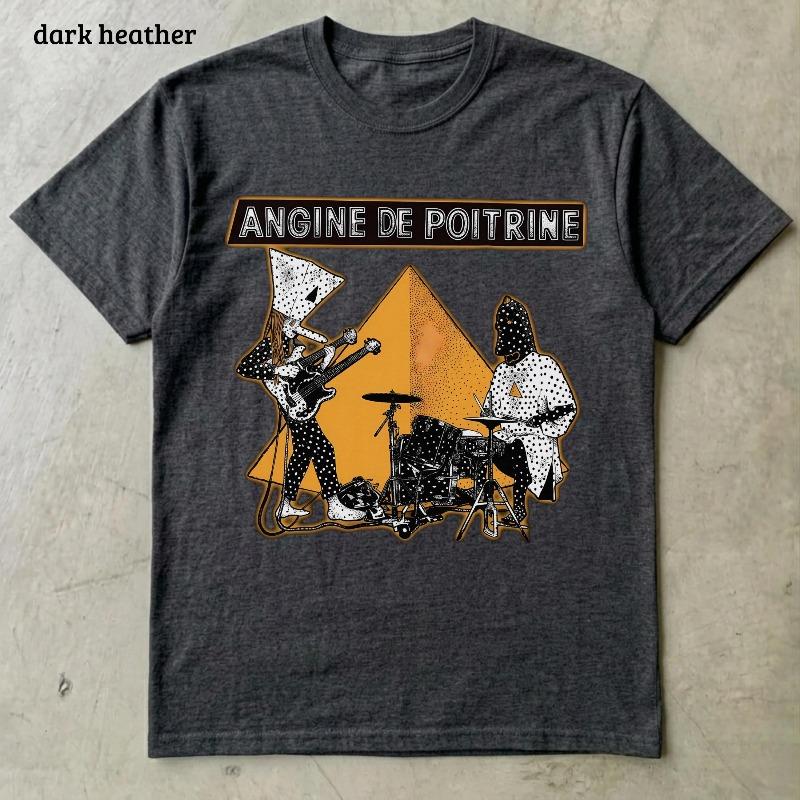 Angine De Poitrine Band Tshirt Angine De Poitrine Tee Alt Fashion Gift Dark Gothic Rock Tee Aesthetic Grunge Apparel