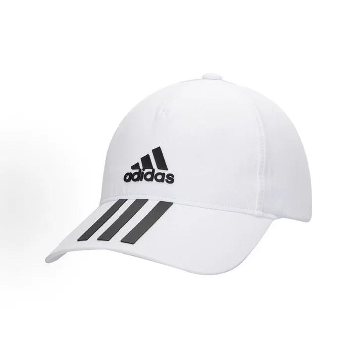 adidas 3-Streifen Bedruckte Polyester Kopfbedeckung, Verstellbarer Atmungsaktiver UV-Schutz Hut für Training, Laufen & Streetwear GM4511