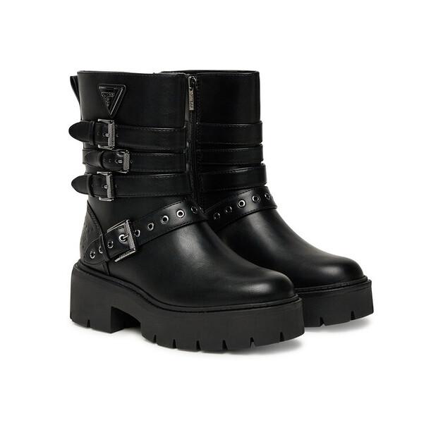 Guess FLTSVO FAL10 Ankle Boots, Black