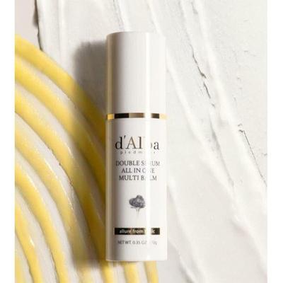 d'Alba Double Serum All-in-one Vegan Multi Balm 10g -  For Wrinkle Improvement, Elasticity, Whitening, Moisturizing, Vitality (3 Optioins)
