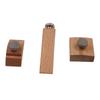 Wooden Board Sandpaper Holder Grinding Clip Sandpaper Rack Sandpaper Grinding Blocks Hand-held Inner Corner