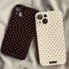 Small Polka Dot Phone Case For iPhone 17 Air 16 E 15 14 13 12 11 Pro Max Plus Mini SE 2020 2022 Shockproof Cover Fundas