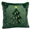 Bedroom Chair Accent Pillow Cover for Sofa Couch Use, Soft Christmas Throw Pillowcase 45cm/17.7inch Indoor Style