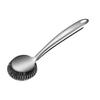 Pot Brush with Long Handle Stainless Steel for Cleaning