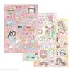 8 Sheets Cute Cartoon Anime Girl Daily Life Stickers for Kawaii Stickers Craft Supplies Scrapbooking Material