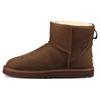 Classic Mini Deco Mid Tops Fleece Lined Brown 1003945-CHE