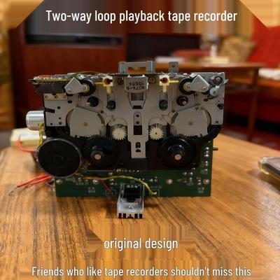 Bidirectional Tape Drive: Dual Playback Mechanism with Self-Designed DIY Circuit Board