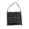Women's New Fashion Korean Edition Women's Bag Single Shoulder Casual Cashew Flower Bag Single Shoulder Bag Totem Printed Casual Women's Bag