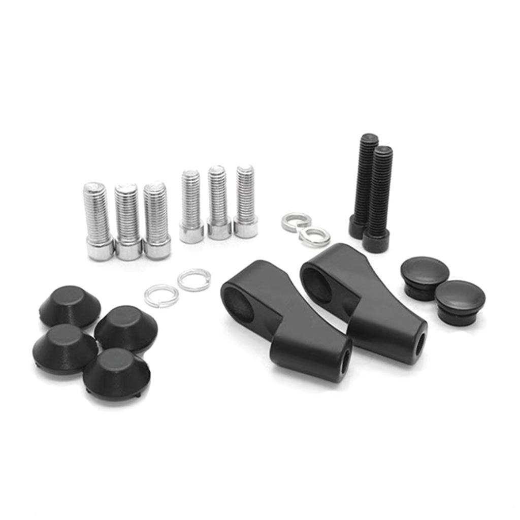 Motorrad Lenkerende Verstellbarer Rückspiegel Reflektor Konvexspiegel Blendschutz Für U+B U1D Elektrofahrzeug 2 Stück