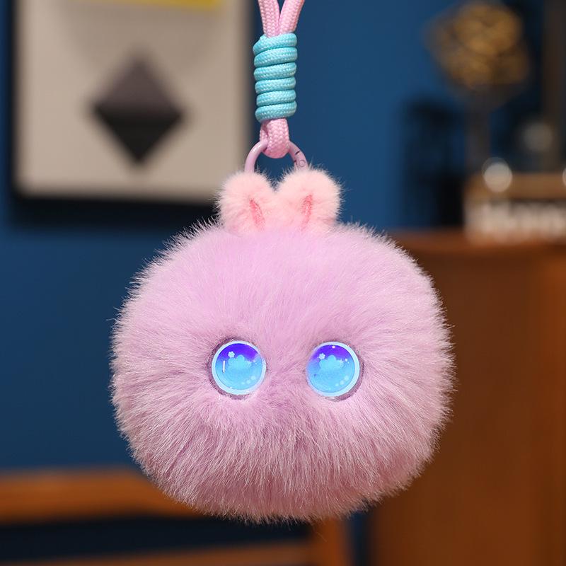 Enhanced AI Elf Rabbit Smart Toy: Soft Touch Electronic Pet Doll for Kids