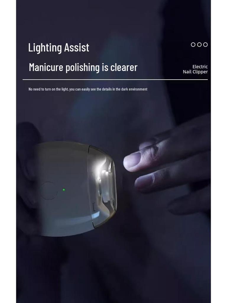 Automatische elektrische Nagelknipser & Schleifer für Hände, Füße, ältere Menschen & Kinder