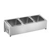 Stainless Steel Seasoning Rack RustResistant with Side Handles Countertop Ingredient