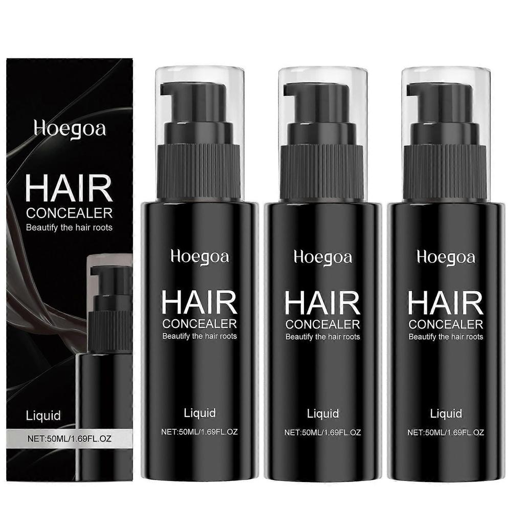 3x Corretor de Cabelo Para Homens Impermeável Preto Corretor de Calvície Creme Sombra da Linha do Cabelo Cobertura da Raiz Corretor de Cabelo