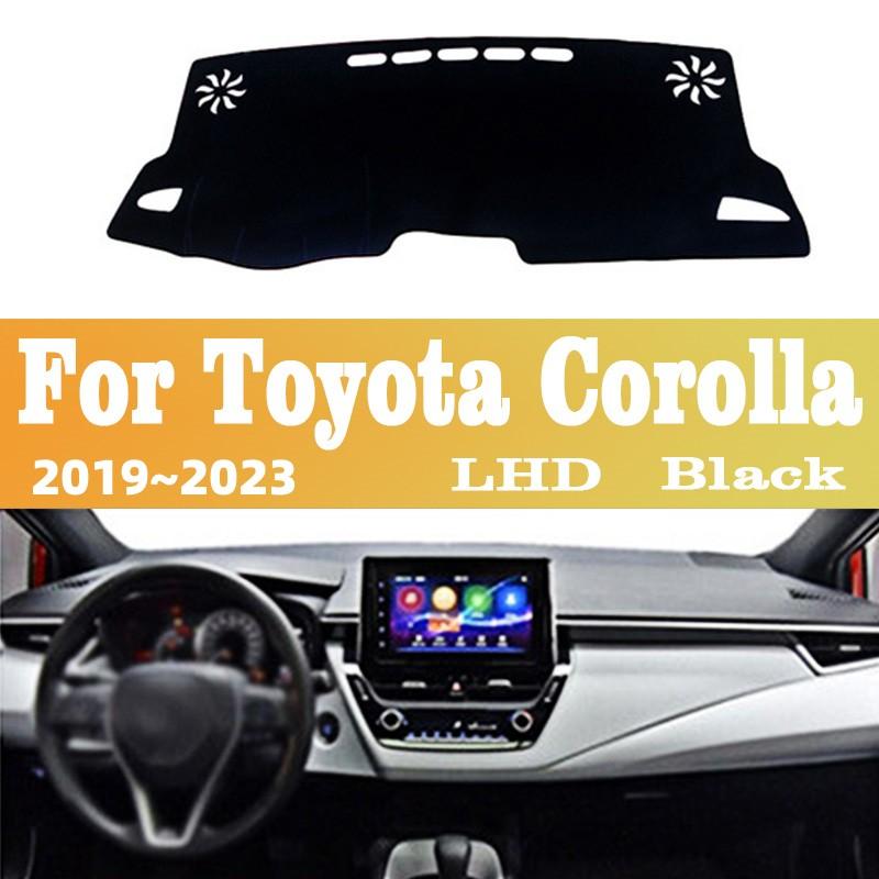 

Car Central Control Dashboard Cover Non-slip Mat Kit Sun Shade Anti-UV Carpet Panel Mat For Toyota Corolla 2019~2026 Accessories