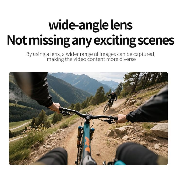 4K Magnetic Mount Camera Rotatable Head 1080P Adjustment 3H Continuous Recording Wide View Smartphone Sharing