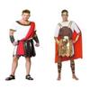 Striking Adult Male Roman Gladiator Costume Featuring Rich Color And Comfortable Fit For All Seasons