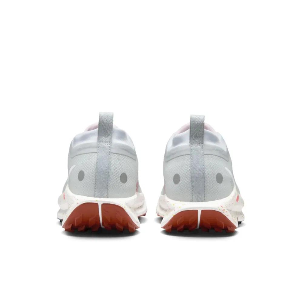 New Nike React Pegasus Trail 5 Gore Tex Pure Platinum Football Grey Pink Foam White Women's FQ0912-007