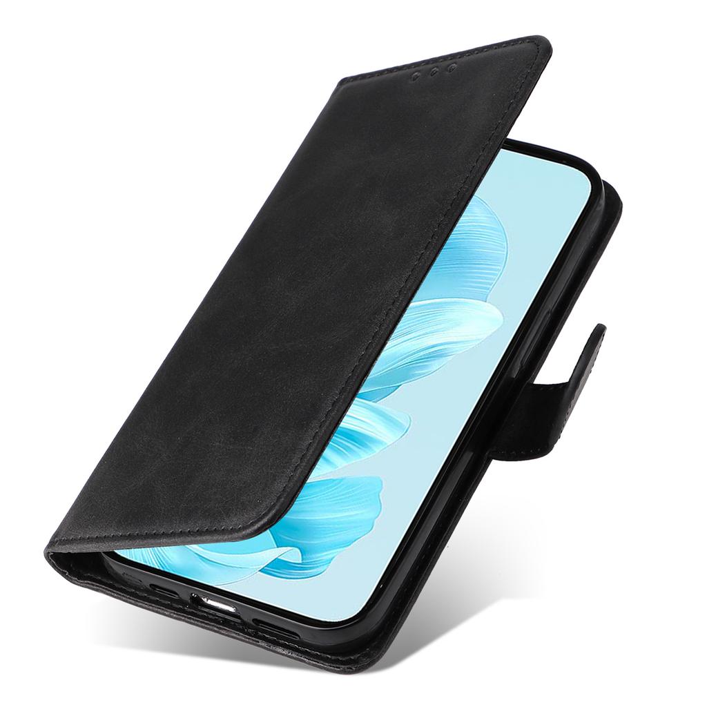 Pro Honor 200 Lite Pouzdro Textura telecí kůže Peněženka Sloty na karty Magnetická přezka Kryt na telefon