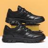 Spring Autumn Waterproof Anti Slip Men's Shoes Are Casual Simple Comfortable Wear-resistant Dirt Resistant Workwear Shoes