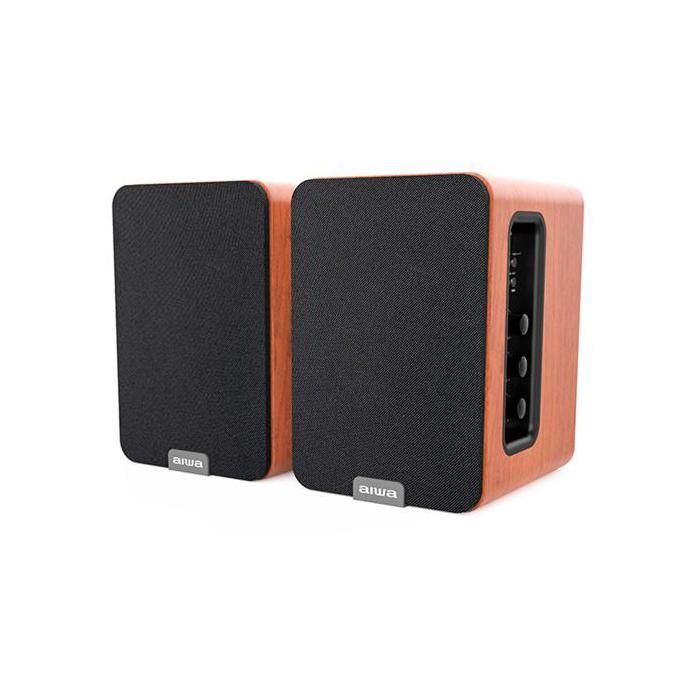 Aiwa Sp-a200 Madera - 50w - Sistema De Altavoces De Alta Fidelidad
