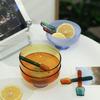 Ru Han Color-Block Glass Bowl