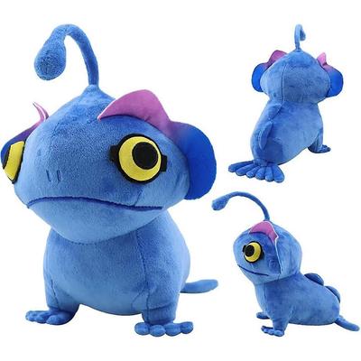 Peluche Mostro Marino Pesce Lanterna Blu Bambola Cartone Animato Mostro Marino Blu Peluche Decorazione Casa