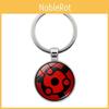 Exquisite Naruto Anime Gem Keychain Uchiha Rinnegan Star Sharingan Metal Key Ring