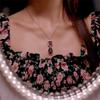 Elegant Tassel and Stud Earrings & Pendant Necklace Set for Brides
