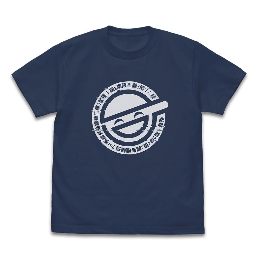 

COSPA Ghost in the Shell STAND ALONE COMPLEX Laughing Man Icon SLATE M Size [Official] T-Shirt