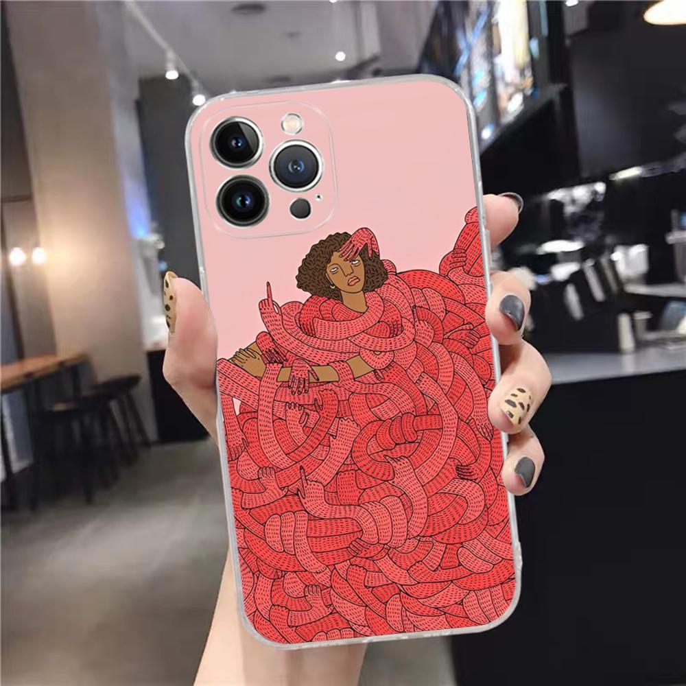 Polly Nor print Phone Case For iPhone 15 14 11 12 13 Mini Pro XS Max Cover 6 7 8 Plus X XR SE 2020 Funda Shell