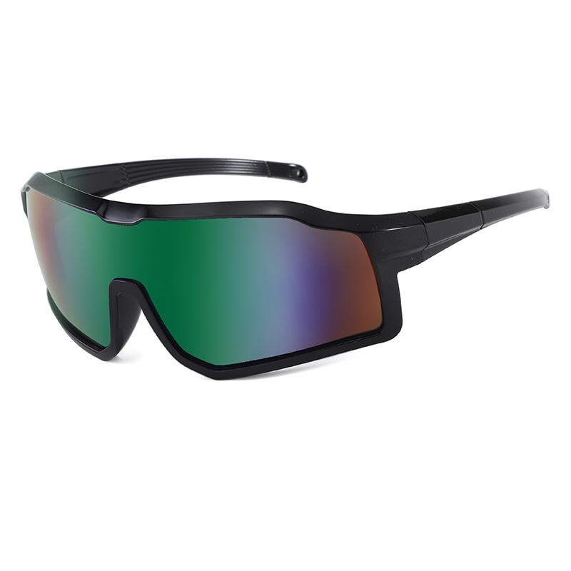 Fashion Large Frame Kids Cycling Sunglasses Windproof Cool Anti UV Sun Glasses For Boys Girls Outdoor Mountaineering Wind Resistant Children Eyewear