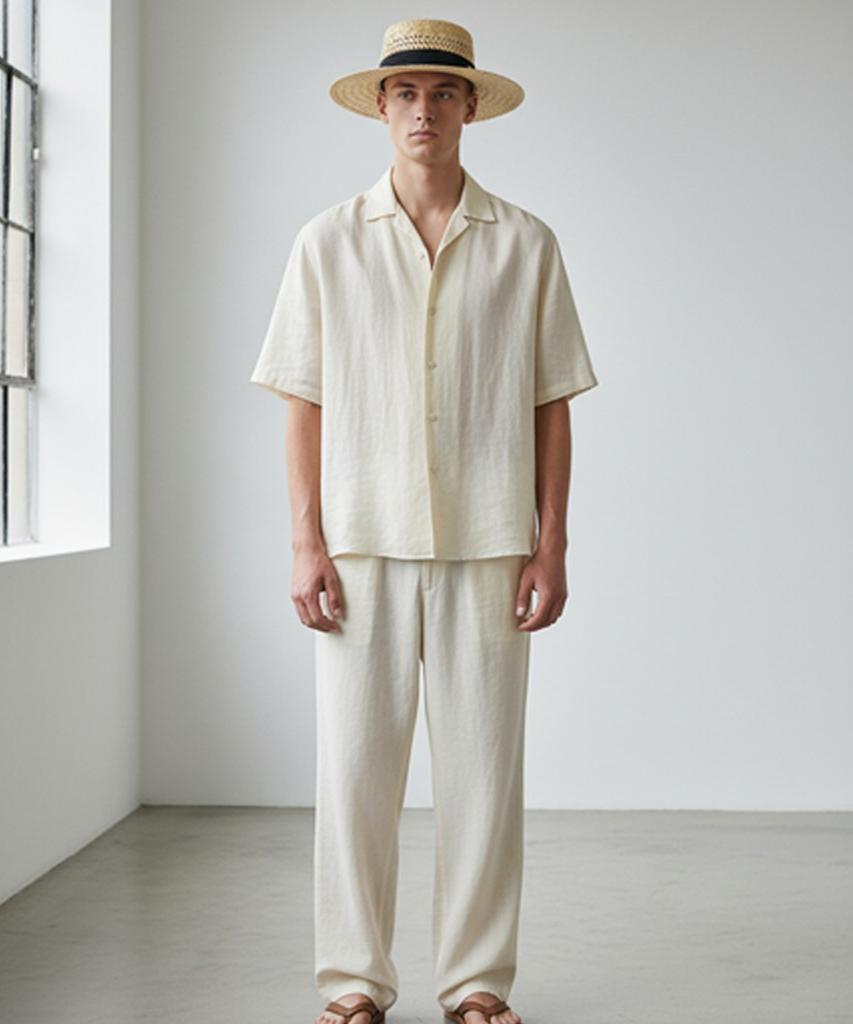Yunibeosyeolkemiseuteuli Sanjose Bk Line Brown Panama Hat Panama Hat