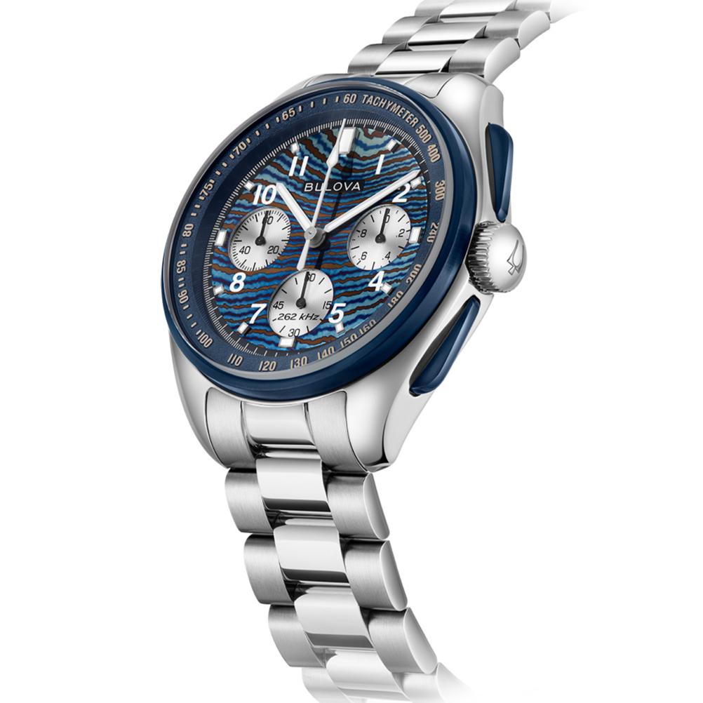 Bulova Lunar Pilot Series Limited 150th Anniversary 262kHz Precisionist Watch 98A329