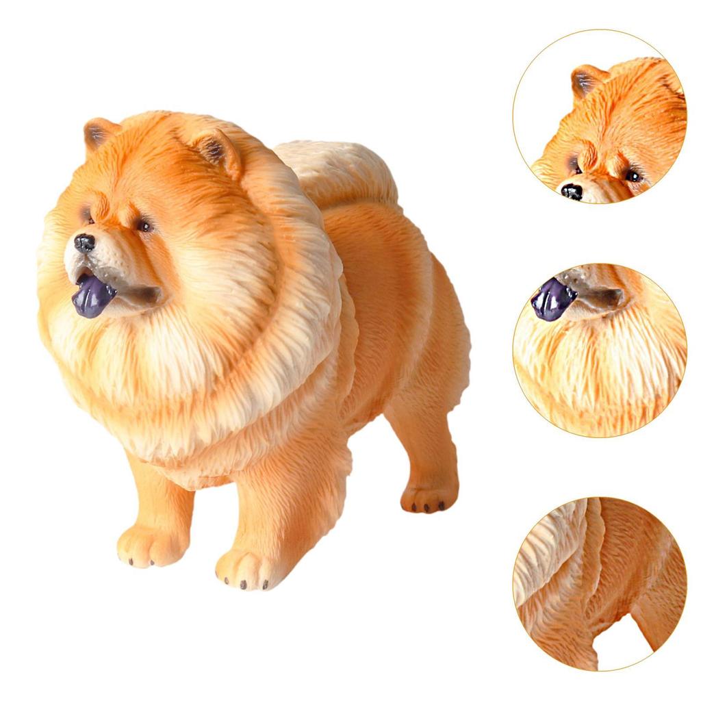 Dog Figurine for Home And Car Decoration Gift for Birthdays Miniature Dog Model Educational Toy for Kids